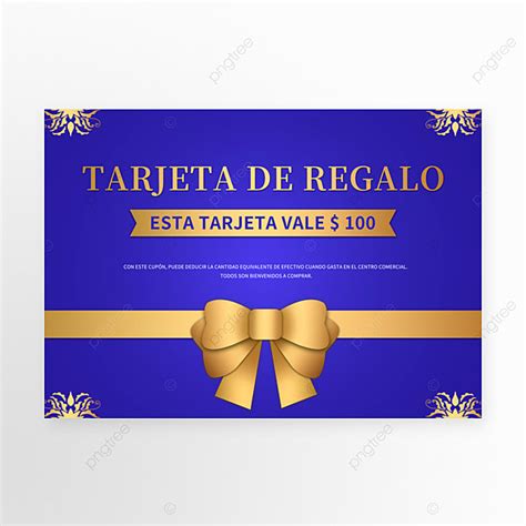 Modelo De Certificado De Regalo Azul Descarga Gratuita De Plantilla En