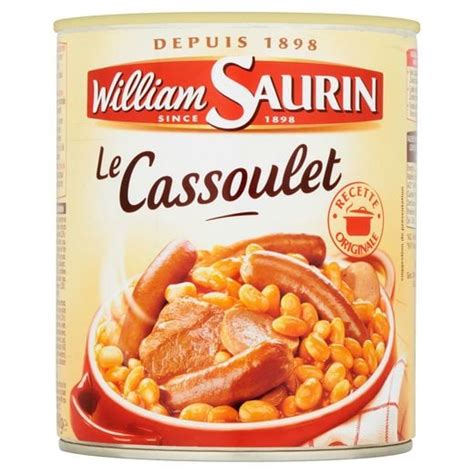 William Saurin Le Cassoulet G Carrefour Site