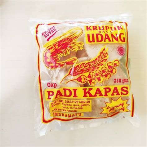 KRUPUK UDANG PADI KAPAS GURIH KHAS INDRAMAYU Lazada Indonesia