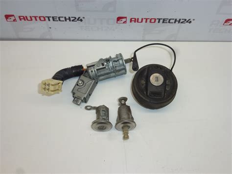 Conjunto De Fechaduras Placas Citro N C Peugeot