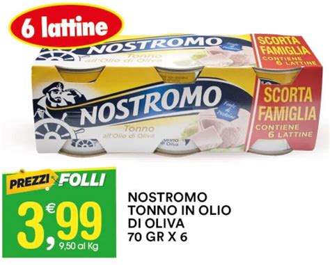 Nostromo Tonno In Olio Di Oliva Gr X Offerta Di Gecop