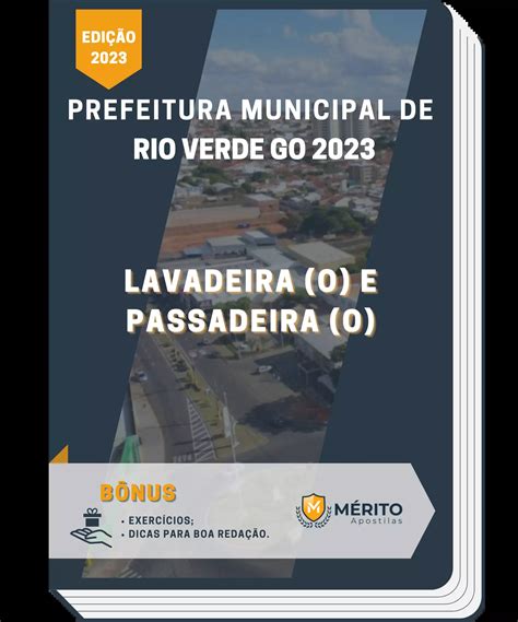 Apostila Lavadeira O E Passadeira O Prefeitura De Rio Verde Go