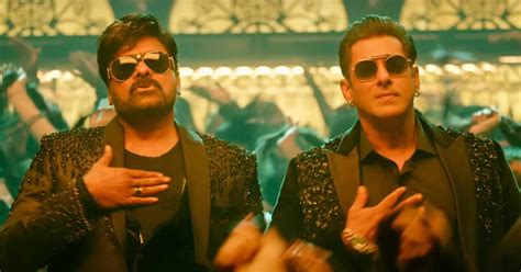 Godfather Chiranjeevi Salman Khan Set The Party Mood With Thaar Maar