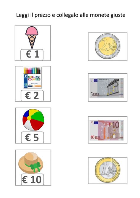 Free Printable Euro Money Worksheets Printable Online