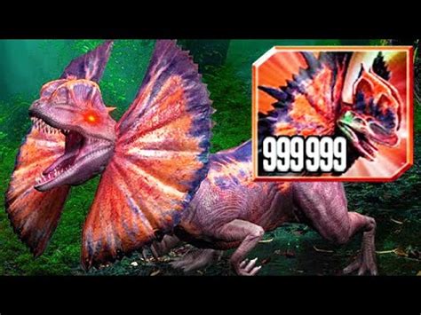 New Dilophosaurus Gen Level Jurassic World Youtube