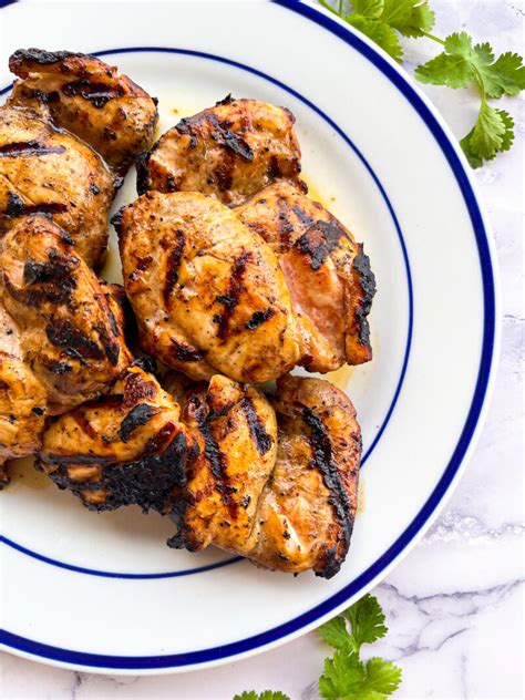 Simple Grilled Chicken Thighs Tastefully Grace