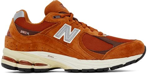 Orange 2002R Sneakers by New Balance on Sale