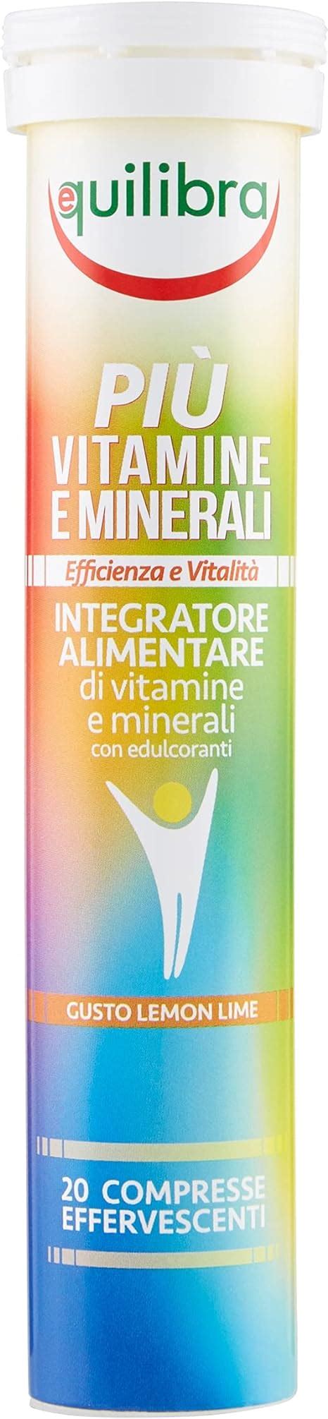 Equilibra Integratori Alimentari Più Vitamine e Minerali Integratore