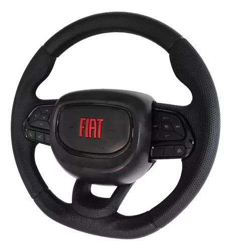 Volante Multifuncional Fiat Pulse Punto Stilo Palio Couro Frete Gr Tis