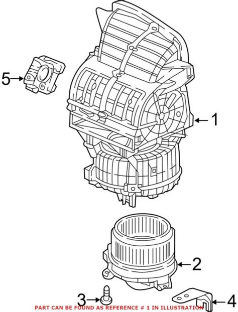 Honda Odyssey Heater Blower Housing Sub Assembly Thr