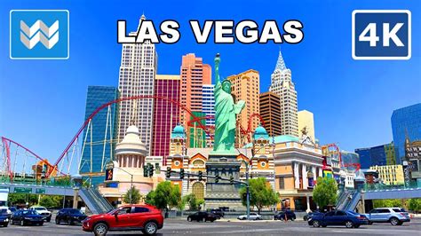 4k Las Vegas Strip Drive Hotel Sightseeing Driving Tour And Vacation Travel Guide Youtube