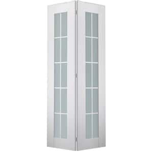 Pinecroft 36 In X 80 In Classic French 10 Lite Opaque Glass Wood