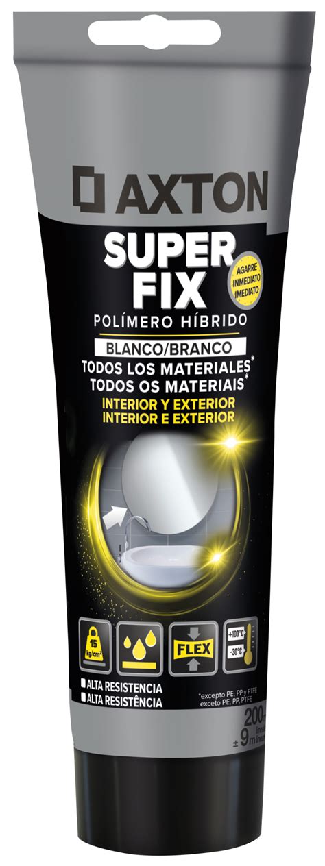 Adhesivo De Montaje Exterior Pol Mero Axton Blanco Ml Leroy Merlin