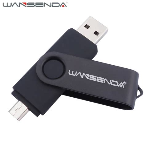 Buy New Style Wansenda Otg Usb Flash Drive 4gb 8gb 16gb 32gb 2 In 1 For Smart Phone Tablet Pc