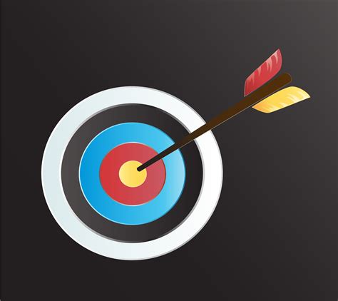 Target Archery Art Vector Background 533594 Vector Art At Vecteezy