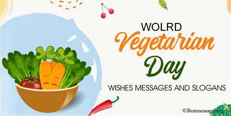 Happy World Vegetarian Day Wishes Messages And Slogans World