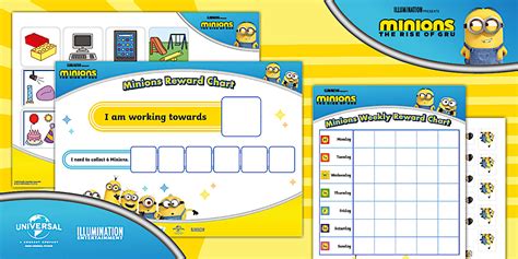 Free Minions Reward Charts Teacher Made Twinkl