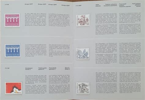 PTT Briefmarken Jahrbuch Ausgabe 1984 Kaufen Auf Ricardo