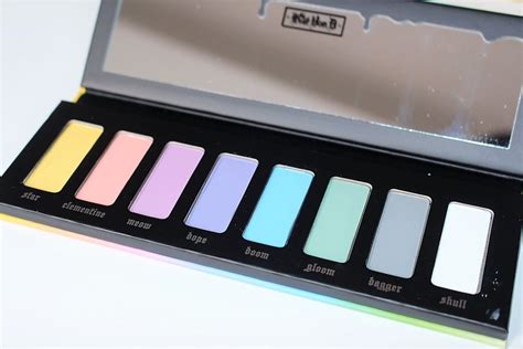 Kat Von D Pastel Goth Eyeshadow Palette Review And Swatches