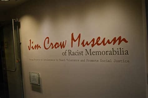 Big Rapids Jim Crow Museum Founded By David Pilgrim