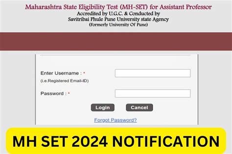 Mh Set Notification Application Form Online Last Date