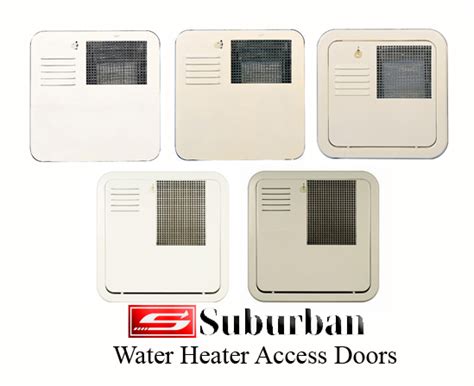 Suburban Water Heater Access Doors