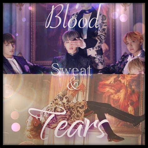 Bts Blood Sweat And Tears Album Cover Blood Sweat And Tears Album