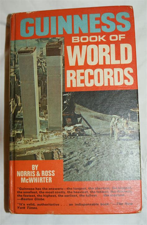 Guinness Book Of World Records 1971 By Norris McWhirter Goodreads