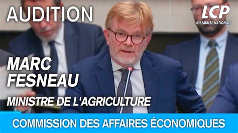 Marc Fesneau est auditionné par les députés sur la situation des