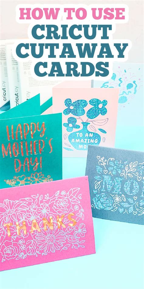 Cricut Cutaway Cards On A Cricut Joy Explore Or Maker Cricut