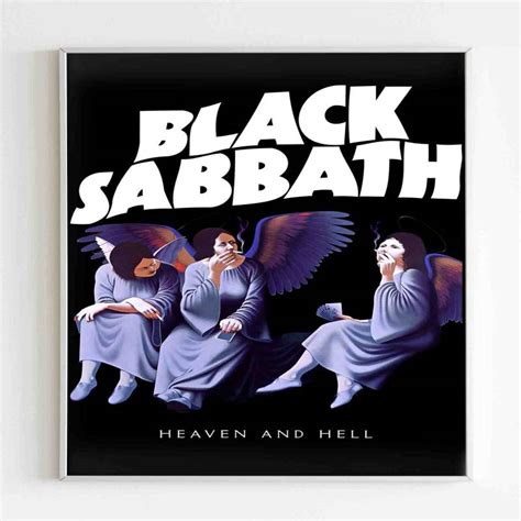 Black Sabbath Heaven And Hell Poster Micalshop