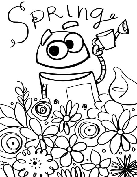 Dibujos De Storybots 9 Para Colorear Para Colorear Pintar E Imprimir Dibujos Onlinecom