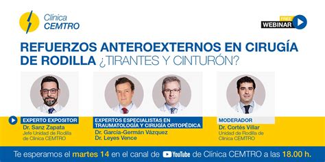 ClinicaCEMTRO on Twitter WEBINAR El próximo martes a las 18 00