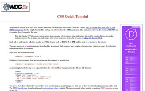 25+ Best Collection Of CSS Tutorial Websites » CSS Author