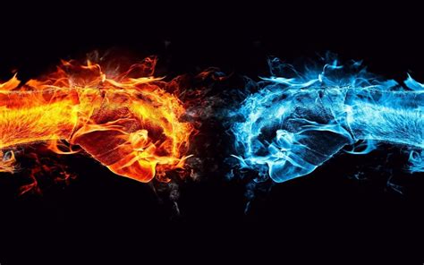 Blue Fire Backgrounds Wallpaper Cave