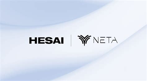 Hesai Partners With Neta Auto For Lidar Tech Self Drive News