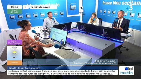 5 MINUTES AVEC Sébastien Vincini président du Conseil départemental de