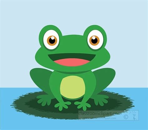 Frog Lily Pad Stock Illustrations 679 Frog Lily Pad Stock Clip Art Library