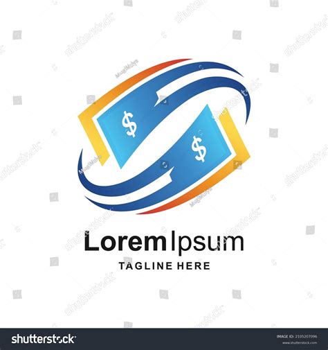 Cash Out Money Logo Design Vector Stock Vector (Royalty Free ...