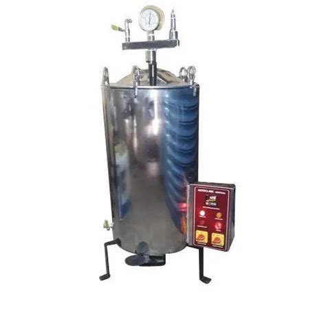 Double Wall Litre Stainless Steel Vertical Autoclave At Rs