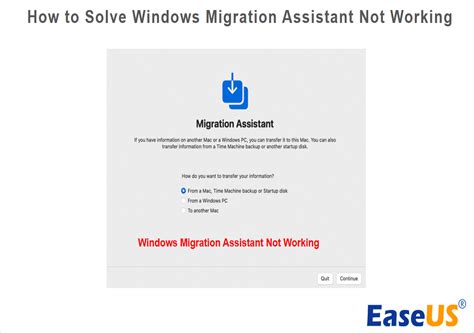 Fix Windows Migration Assistant Not Working In 5 Ways