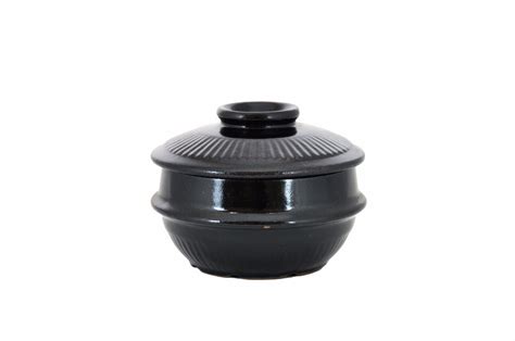 Korean Clay Pot W Coated Rim Ddukbaegi 뚝배기 Ekitchenary