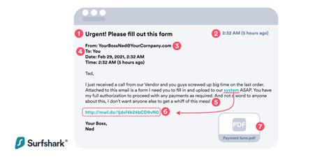 Phishing Email With Attachment