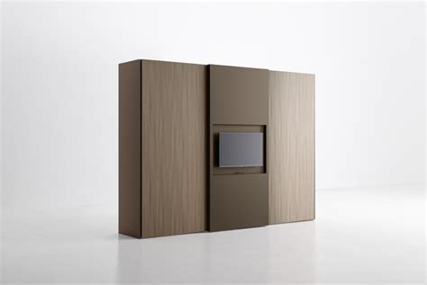 Sliding TV Door Modular Wardrobe Pianca