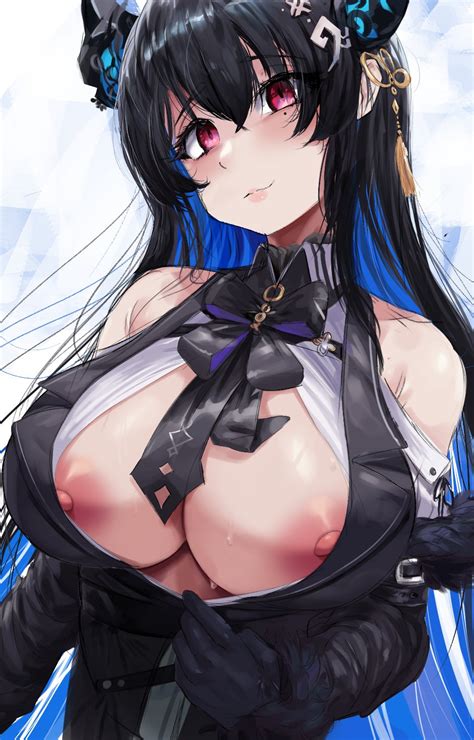 Rule 34 Black Hair Breasts Exposed Breasts Exposed Nipples Exposing Exposing Breasts Exposing