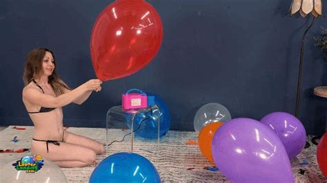 Eliana Preps Balloons For Later Shoot Non Pop Hd 1920x1080 Custom