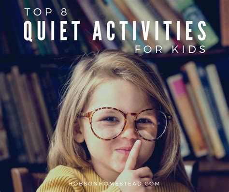 The Best Quiet Activites for Kids Ages 3-6 - The Hobson Homestead