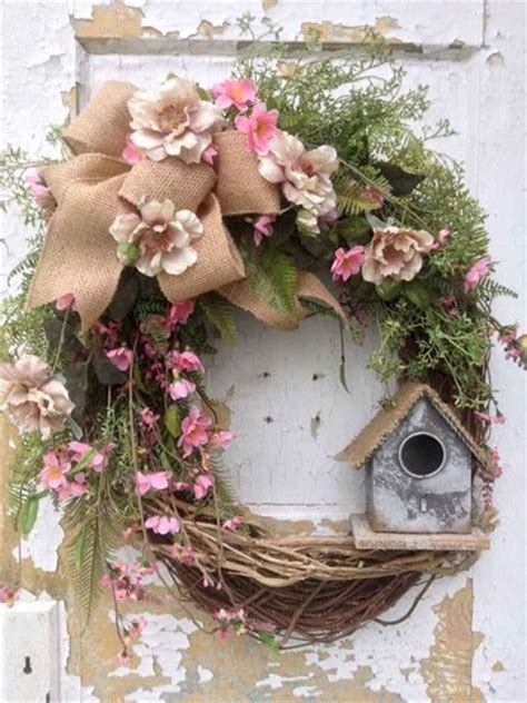 Gorgeous Spring Wreaths For Front Door Decorations Ideas 43 99decor 1C5