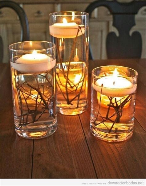 8 Lindas Ideas De Centros De Mesa Con Velas Para Navidad Haz De Tu