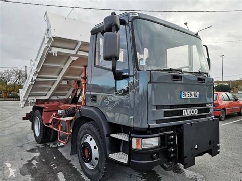 Camion Iveco Ribaltabile Trilaterale Eurocargo 130 E 18 K Tector 4x2